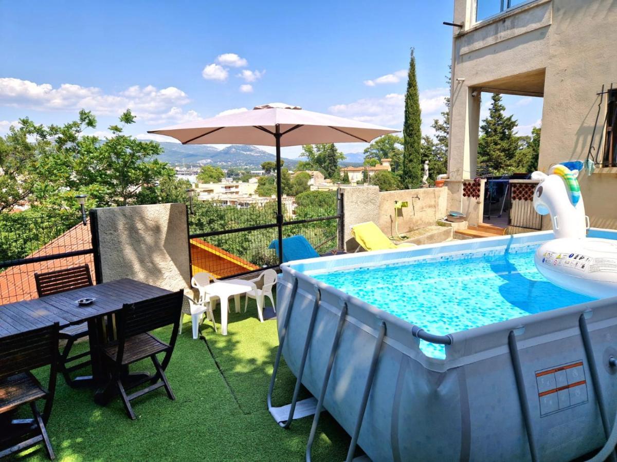 Villa Marseille Dans Les Hauteurs Bagian luar foto